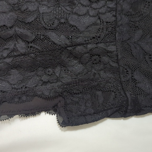 Guess Army Blanca Lace Choker Mini Dress, Color Black Size XS - Picture 13 of 15